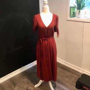 Rust dress by Sanctuary